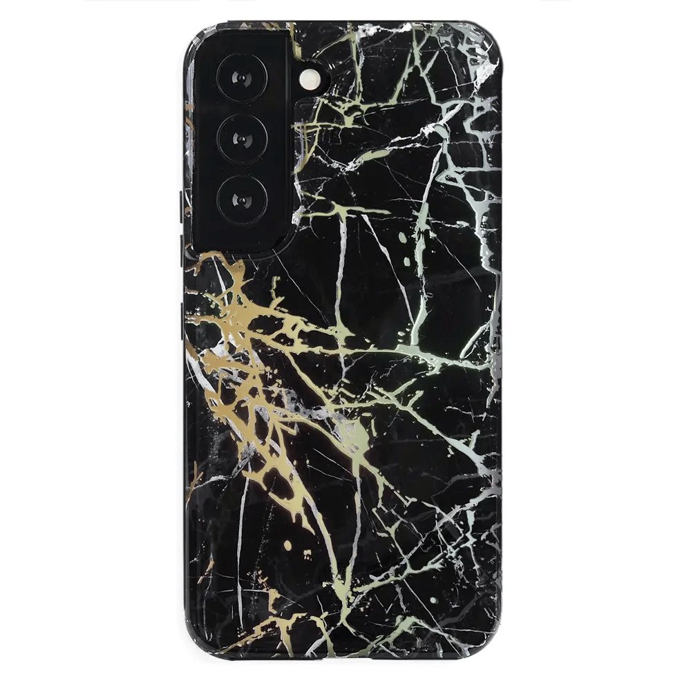 Holo Black Marble Samsung Galaxy Case