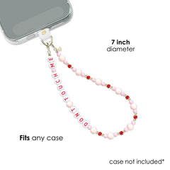 Don't Touch Phone Charm