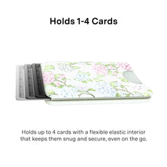 Hydrangea Floral MagSafe Wallet