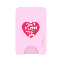 Don't F Touch Me MagSafe Wallet
