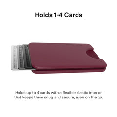 Burgundy 1990 MagSafe Wallet