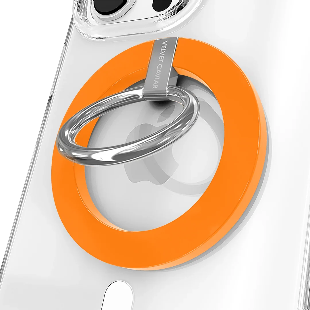 Neon Orange MagSafe Grip Ring
