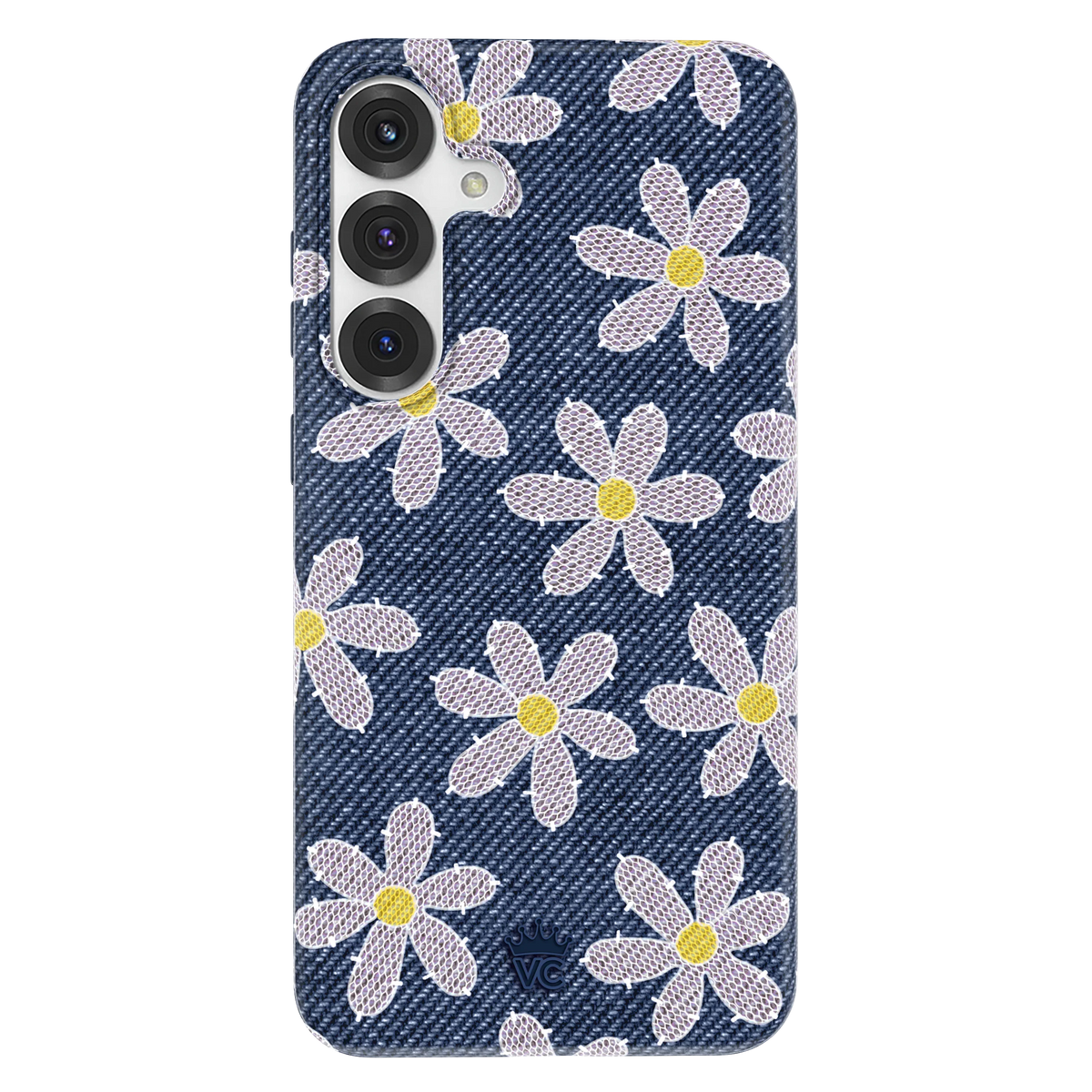 Denim Daisy Samsung Case