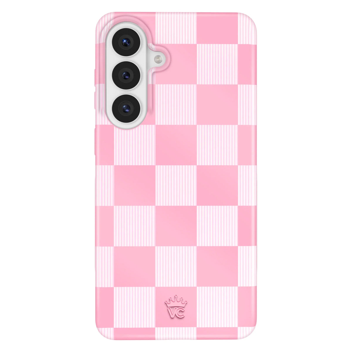 Pink Vibe Checkered Samsung Case