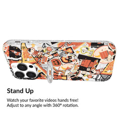 Snoopy Halloween Varsity MagSafe Grip Ring