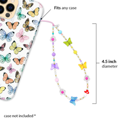 Butterfly Phone Charm