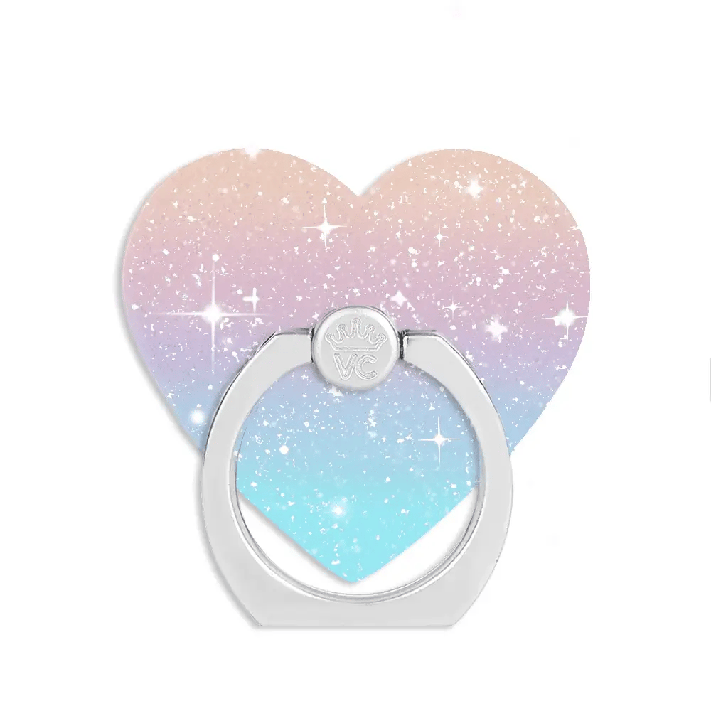 Ombre Stardust Glitter Phone Ring