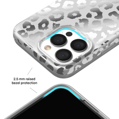 Chrome Leopard iPhone Case
