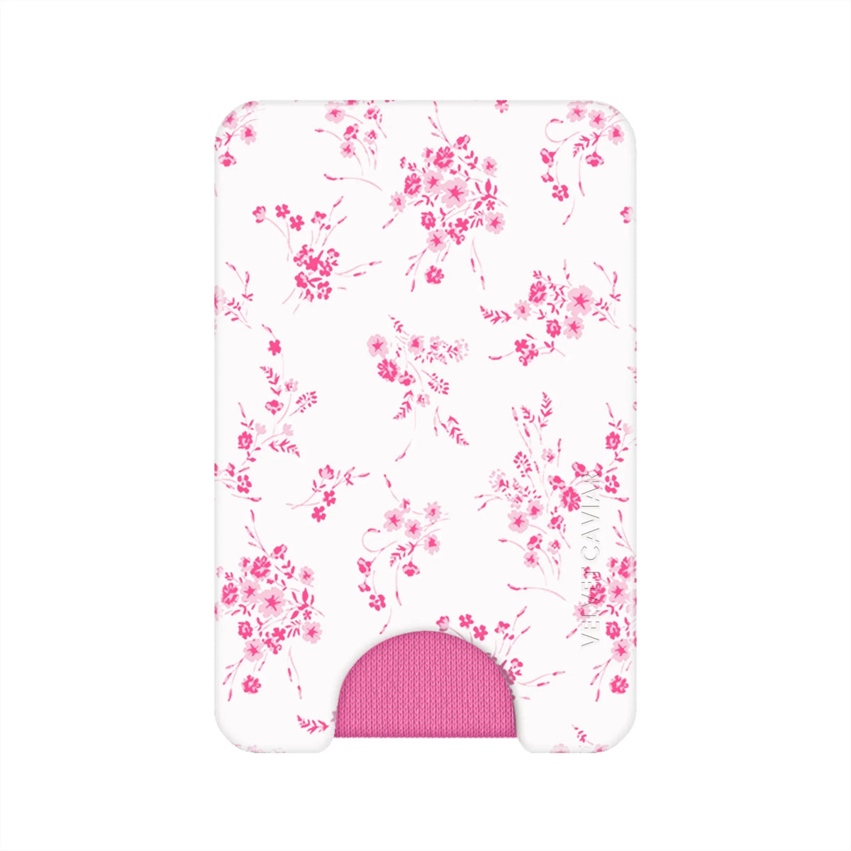 French Rose Floral MagSafe Wallet