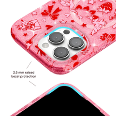 Be Mine Glitter iPhone Case