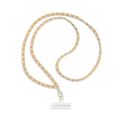 Nude Chain Phone Crossbody Strap