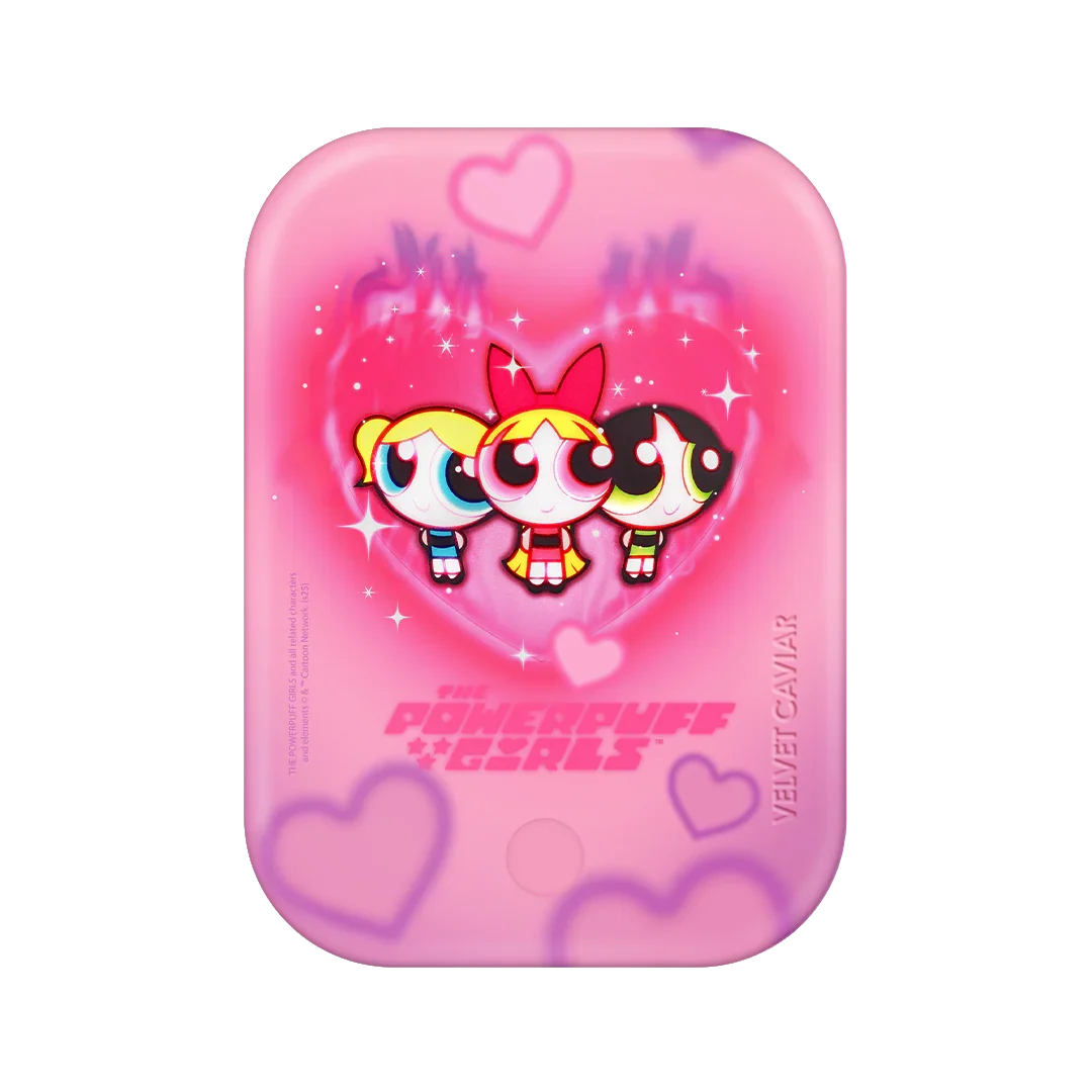 The Powerpuff Girls Airbrush Hearts Portable MagSafe Charger Power Pack