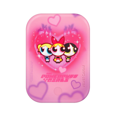 The Powerpuff Girls Airbrush Hearts Portable MagSafe Charger Power Pack