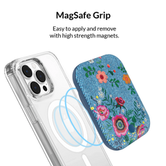 Groovy Floral Portable MagSafe Charger Power Pack