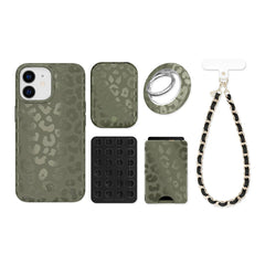 Olive Leopard iPhone Bundle Set