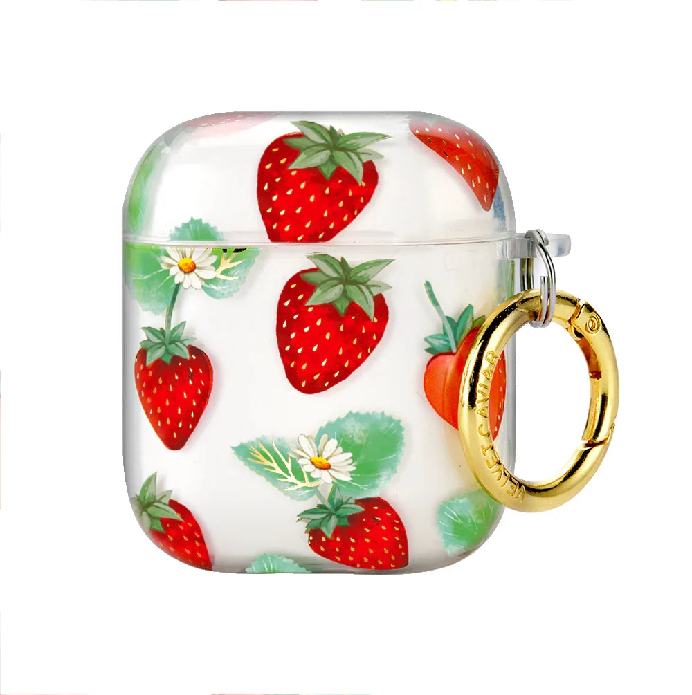 Strawberry Airpods Case
