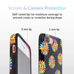 Rainbow Smiley iPhone Case