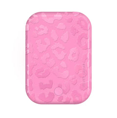 Hot Pink Leopard Portable MagSafe Charger Power Pack