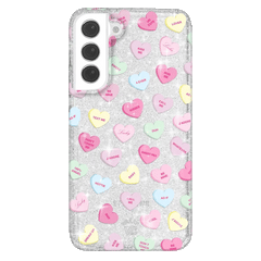 Sweet Hearts Glitter Samsung Case