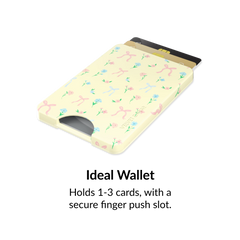 Buttercup Bows MagSafe Wallet