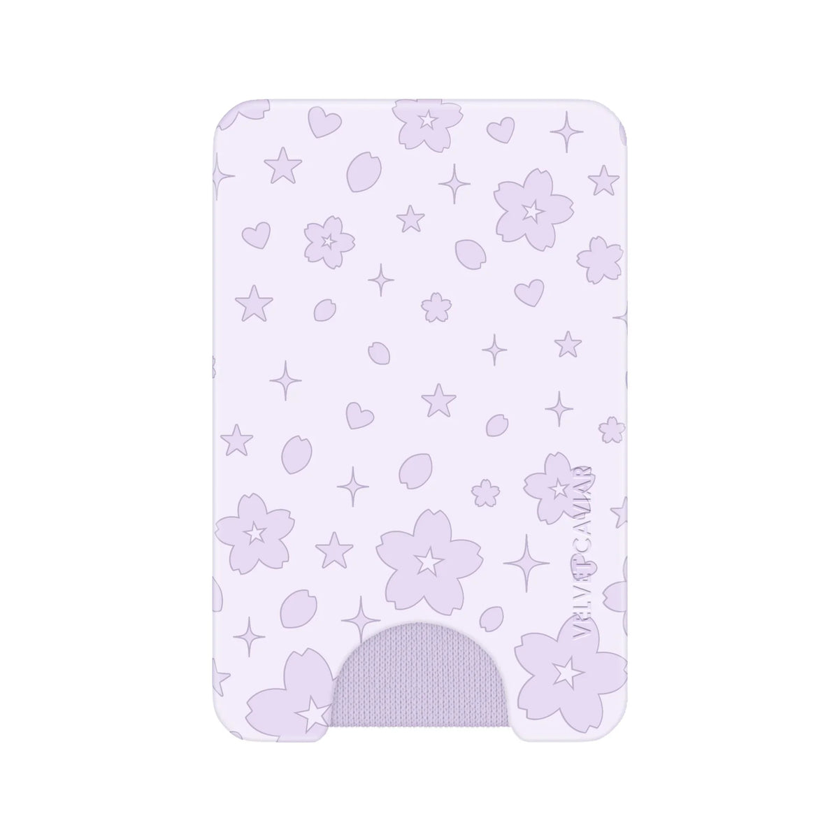 Lavender Cherry Blossom MagSafe Wallet