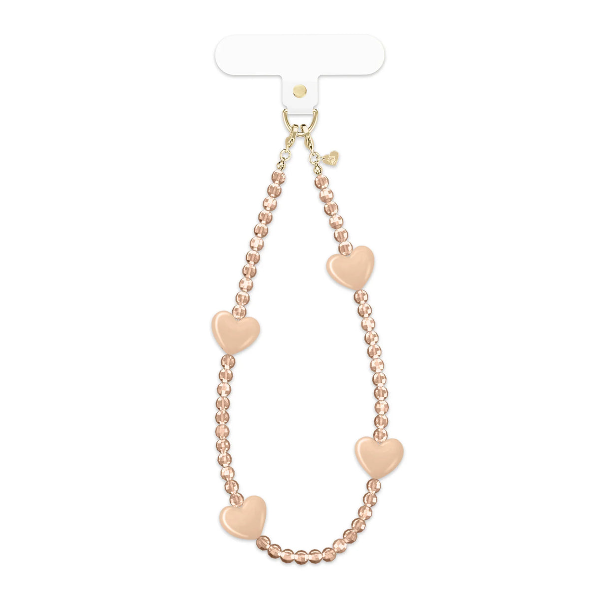 Nude Heart Phone Charm