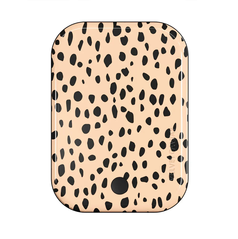 Spotted Cheetah Portable MagSafe Charger Power Pack