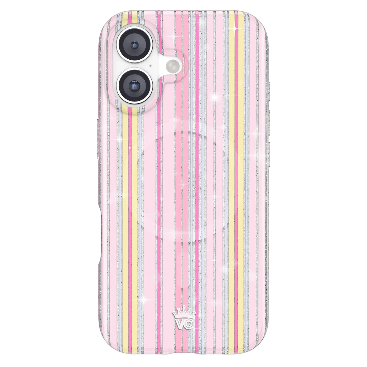 Sunkissed Stripes Glitter iPhone Case