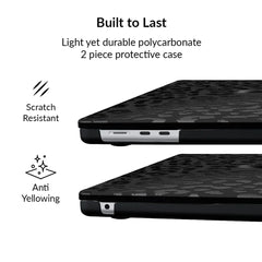 Black Leopard MacBook Case