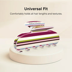 Sweet Treat Stripes Hair Clip