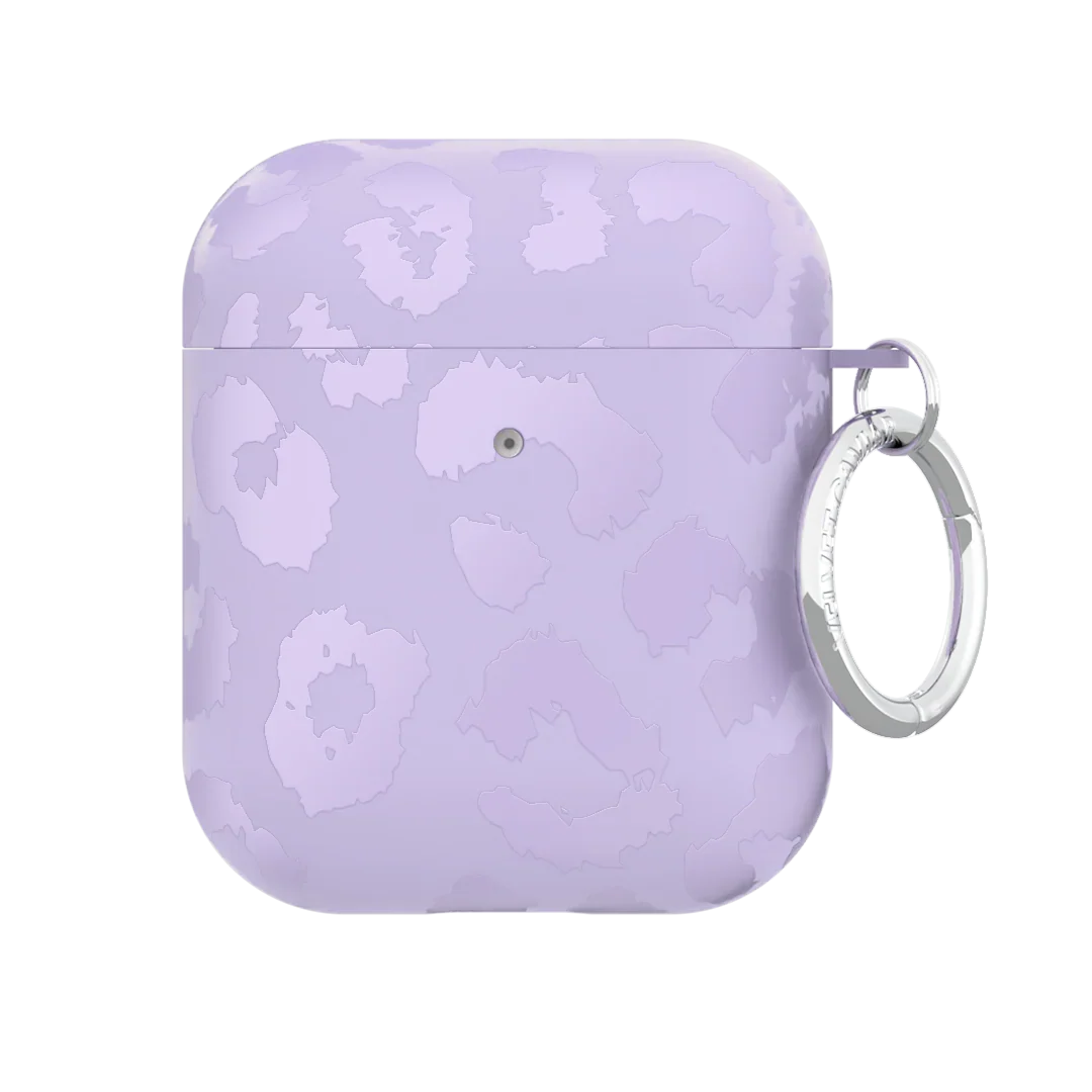 Lilac Leopard AirPod Case