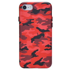 Red Camo iPhone Case
