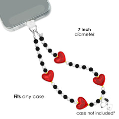 Snoopy Hearts Phone Charm