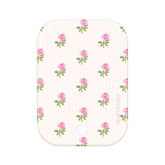 Pink Peony Floral Portable MagSafe Charger Power Pack