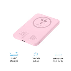 Strawberry Milk Slim Portable MagSafe Charger Power Pack