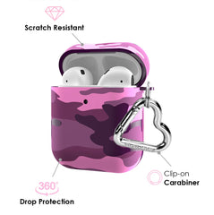 Magenta Camo AirPod Case