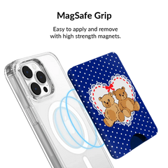 Winter Teddy MagSafe Wallet