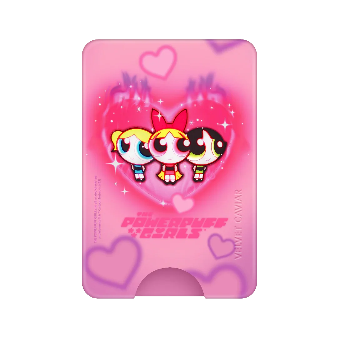The Powerpuff Girls Airbrush Hearts MagSafe Wallet