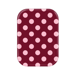 Raspberry Polka Dot Portable MagSafe Charger Power Pack