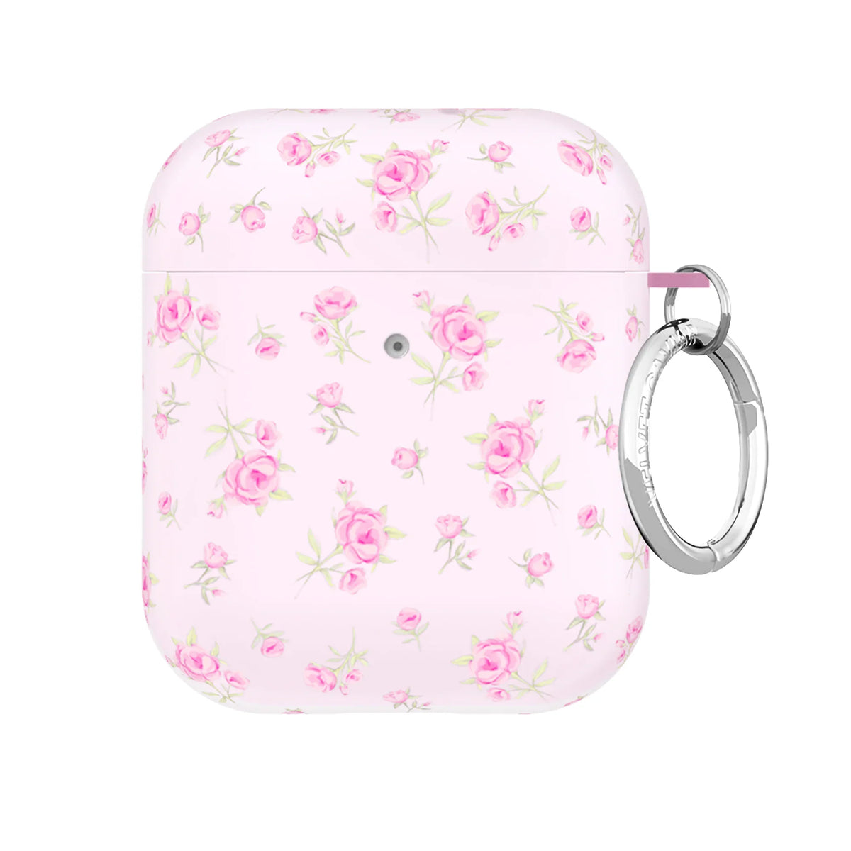 Dainty Pink Floral AirPod Case