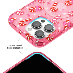 Pink Peppermint Princess iPhone Case
