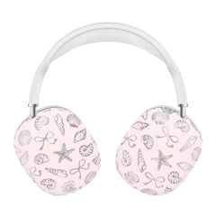 Pink Coastal Seashells AirPod Max Case