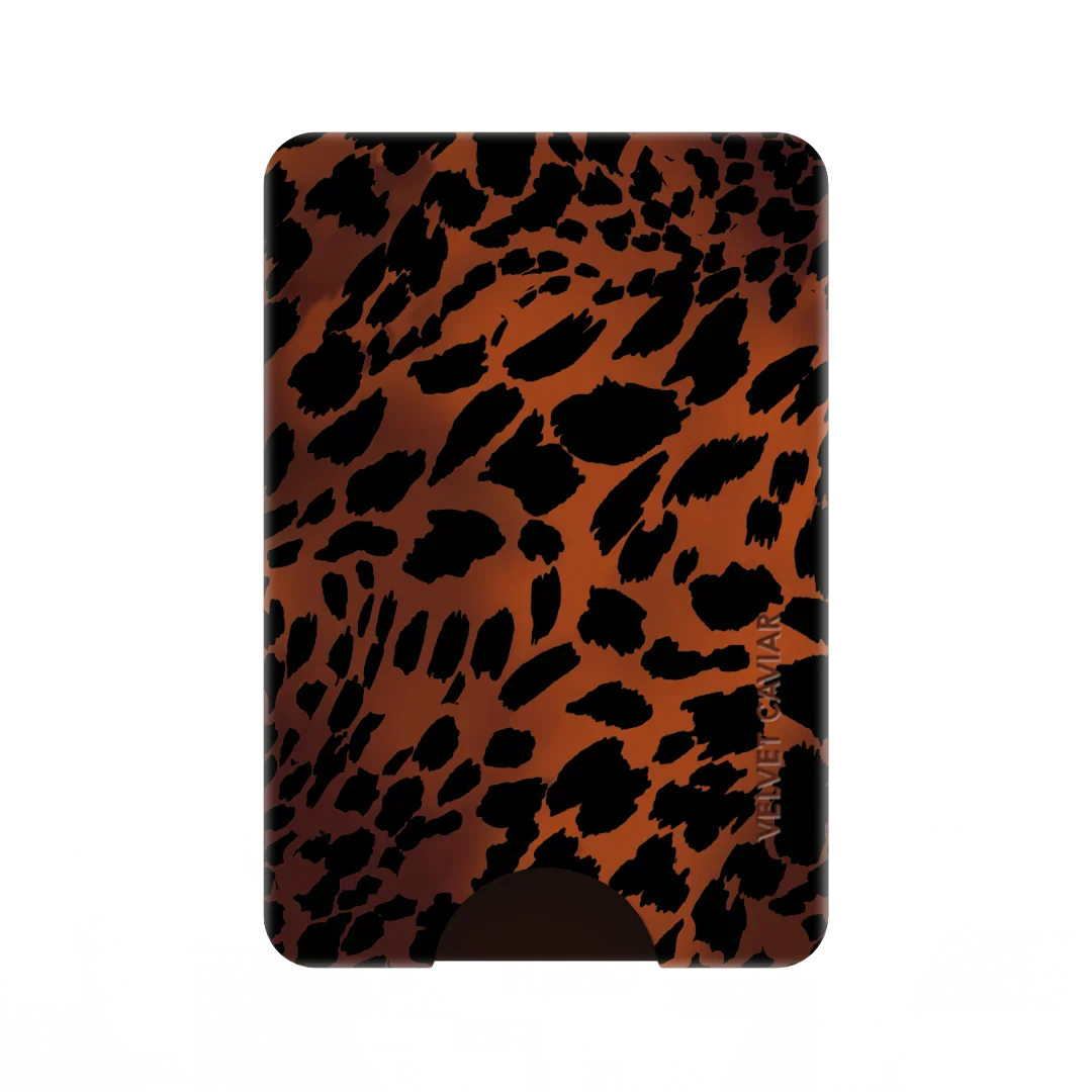 Leopard Tort MagSafe Wallet