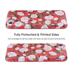 White Roses Floral iPhone Case