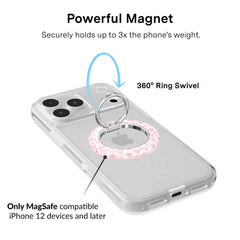 Lovely Pink Bows MagSafe Grip Ring