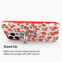 Strawberry Sweethearts MagSafe Grip Ring