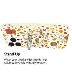 Snoopy Autumn Leaves MagSafe Grip Ring