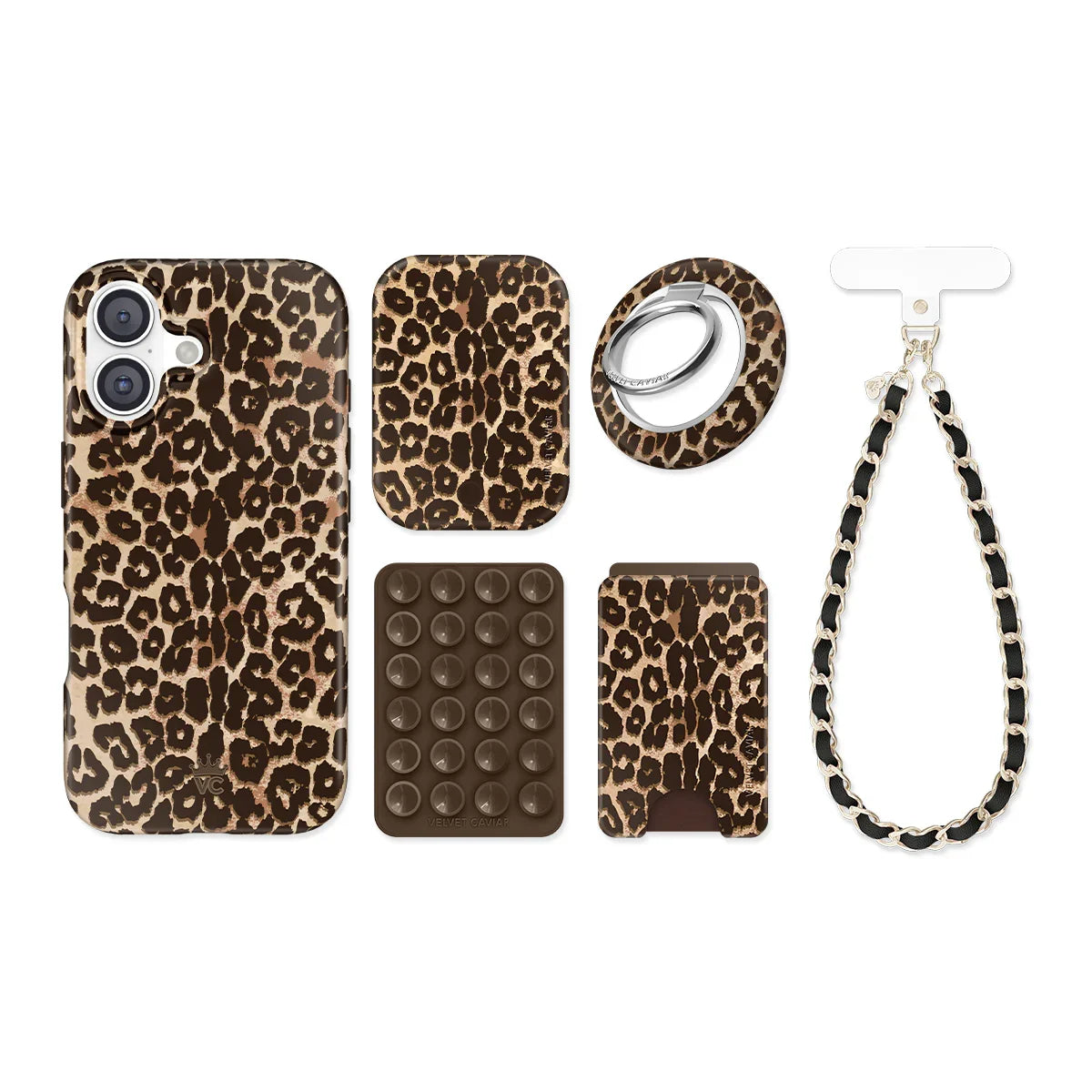 Girls Night Leopard iPhone Bundle Set