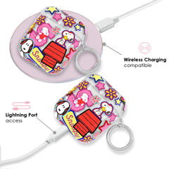 Snoopy Patchwork Glitter AirPod Case