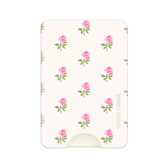 Pink Peony Floral MagSafe Wallet